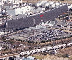Giant solar power generator completed in central Japan